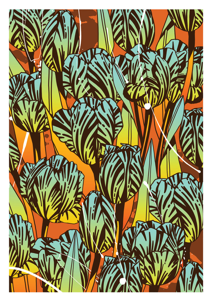 'Twenty Tulips' by George Rose