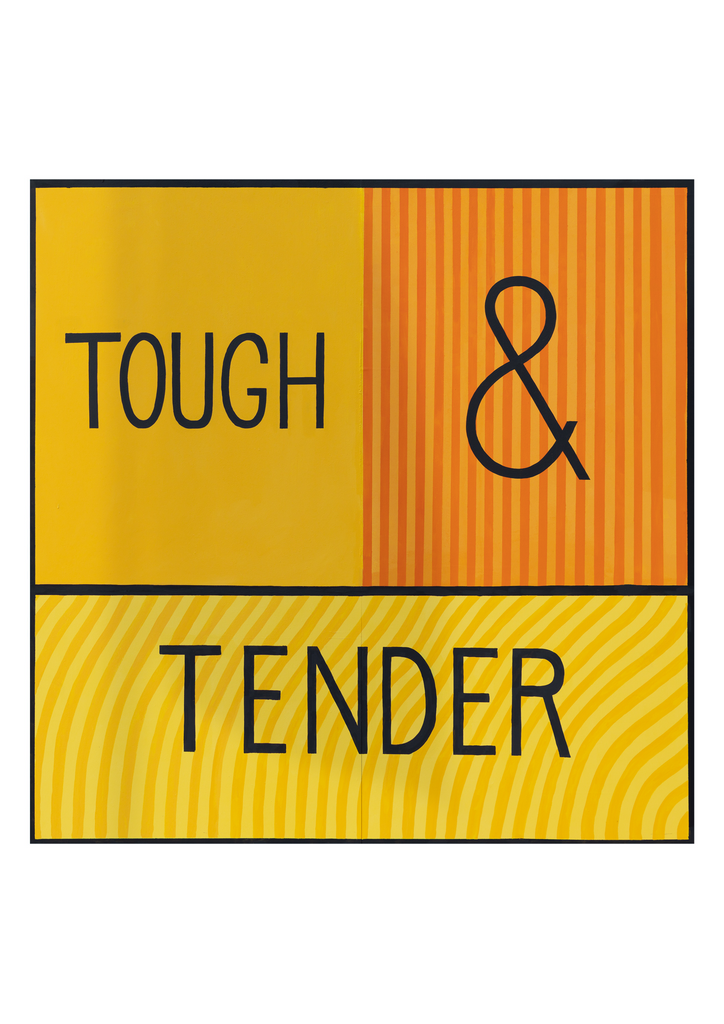 'Tough & Tender' for Pride Mural by George Goodnow