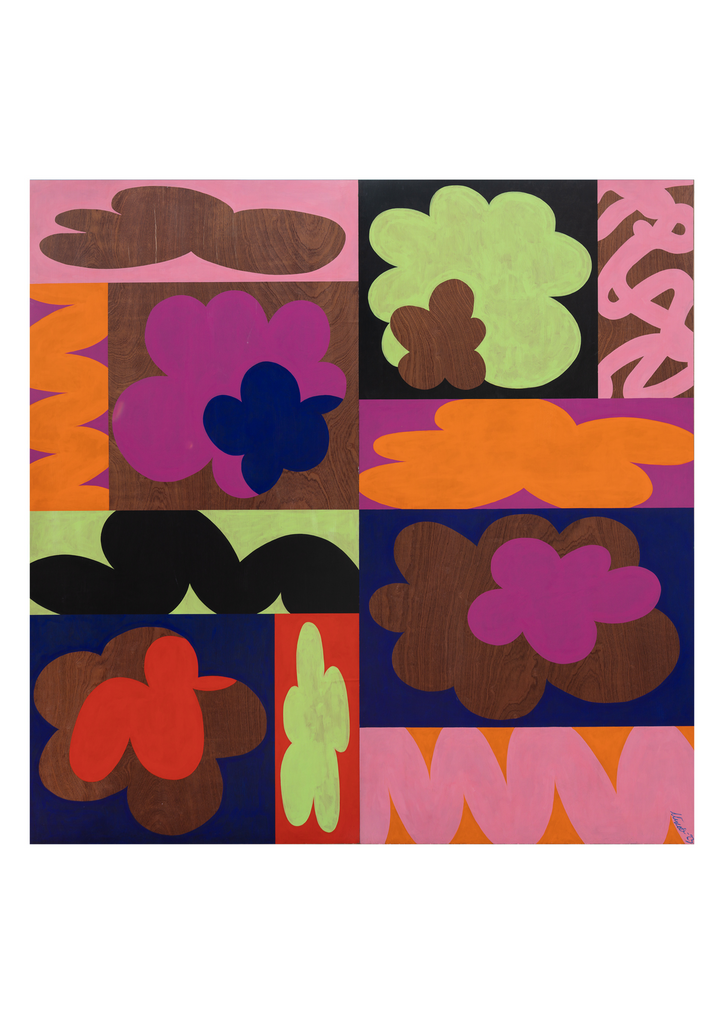 'Flower Panels #2' for Pride Mural by Micke Lindebergh