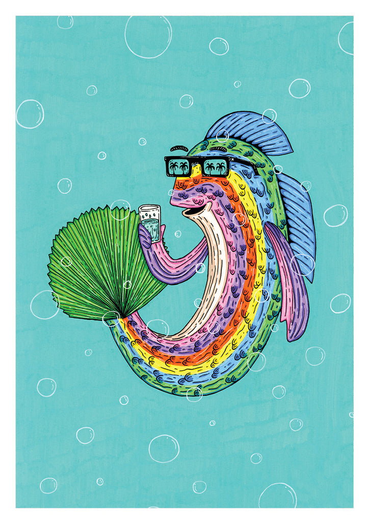 'Danny the Daintree Rainbow Fish' by Mulga